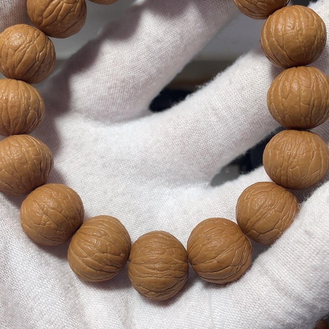 猴头核桃吊坠原皮原色