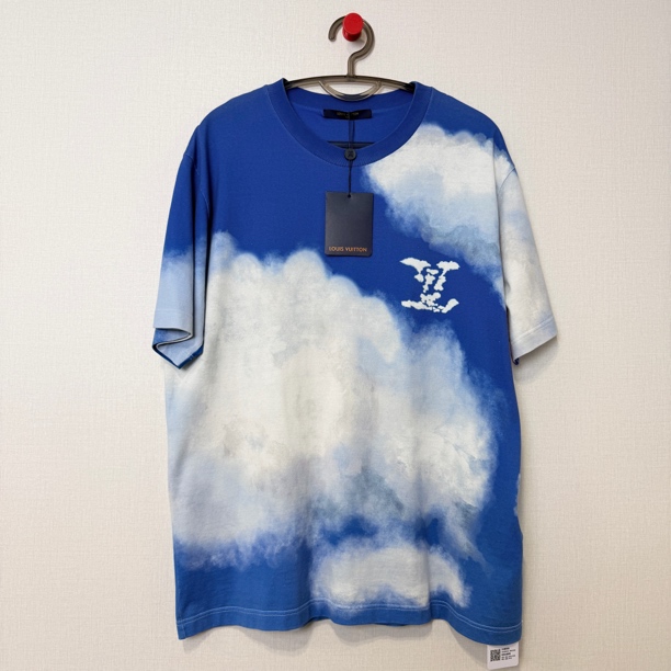 未使用 LouisVuitton/路易威登 蓝天白云短袖/XL/编号11312