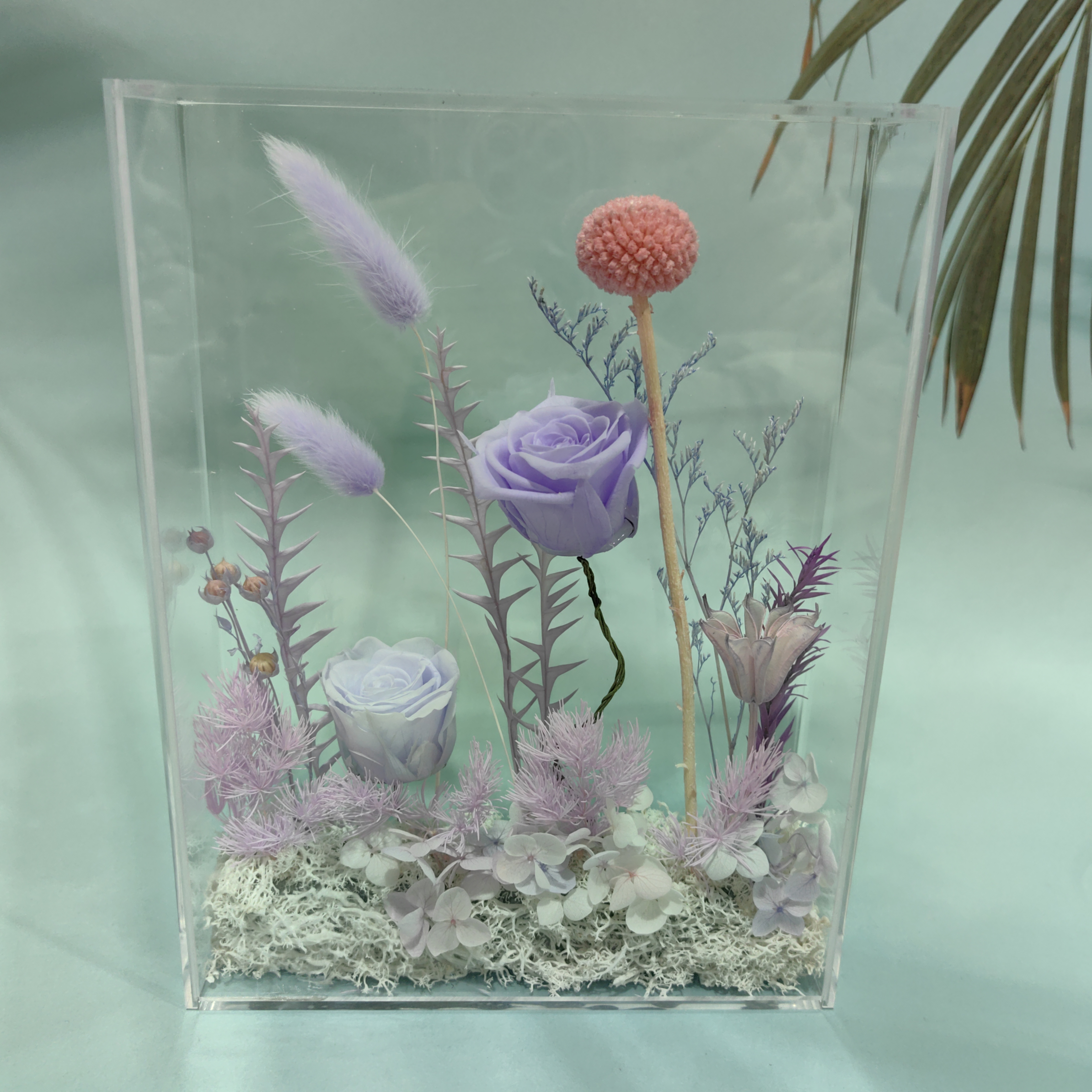 永生花亚克力治愈文艺花盒