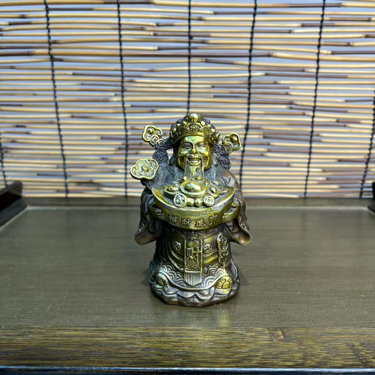 招财进宝财神爷摆件名额 卡（非 现 货）到货为 卡 片