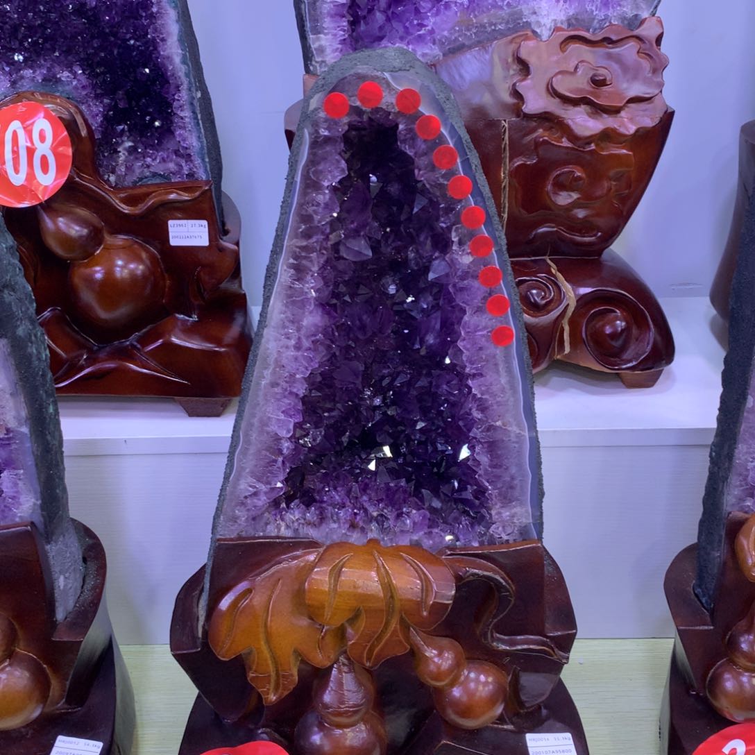 紫晶大型摆件（非配饰）未镶嵌