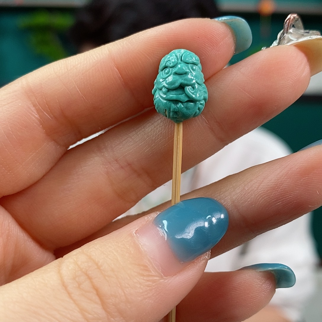 绿松石珠宝奇石未镶嵌