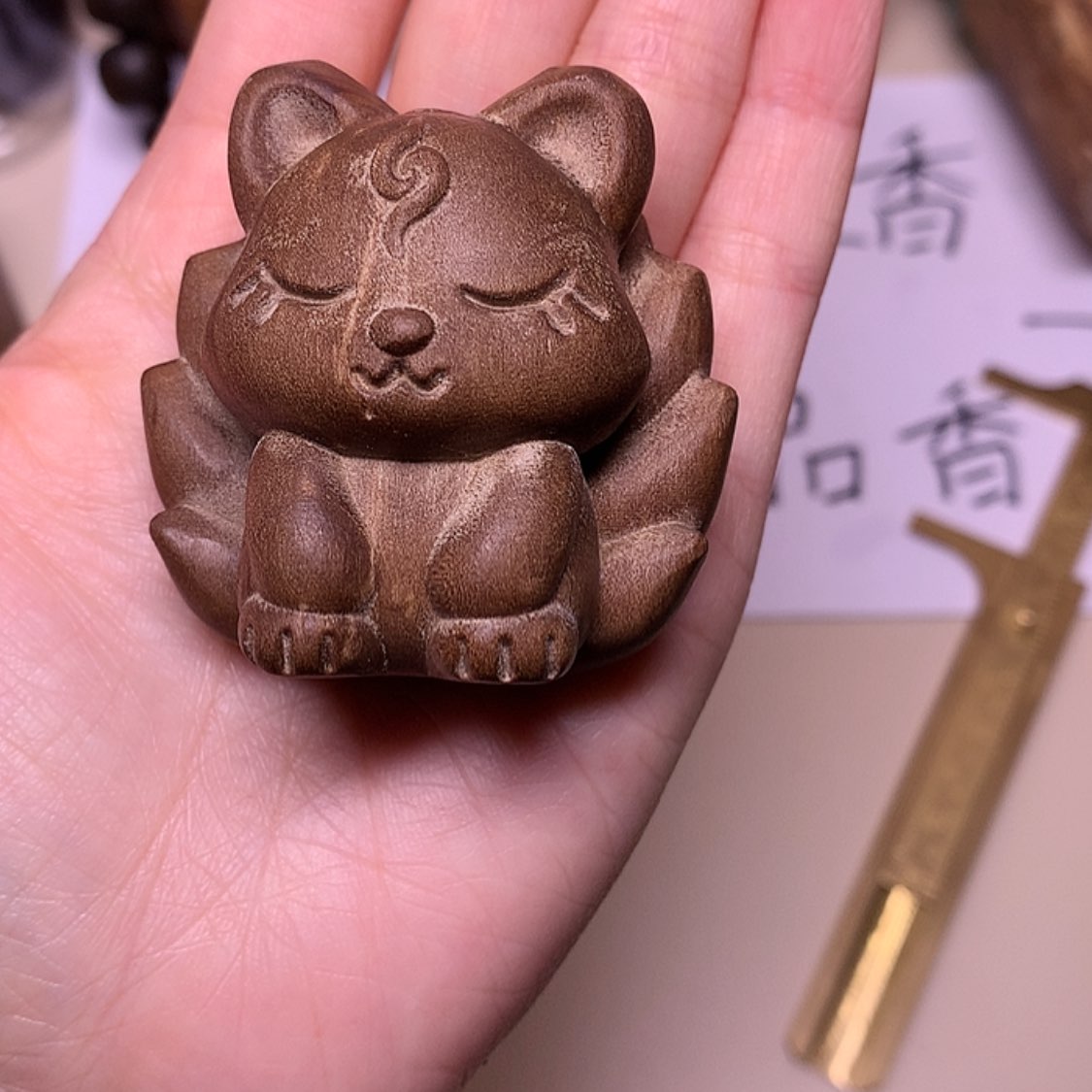 【闪购商品】檀香木手串/手链檀香凤九摆件