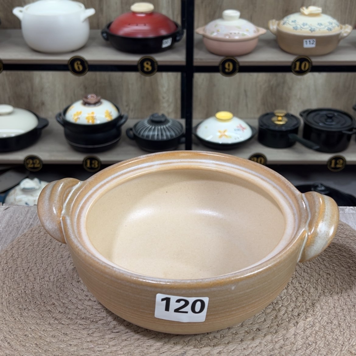 【闪购商品】1.5升砂锅微瑕疵品120