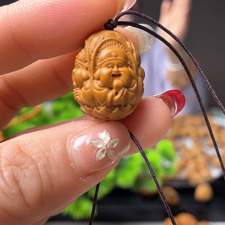 橄榄核吊坠，橄榄核