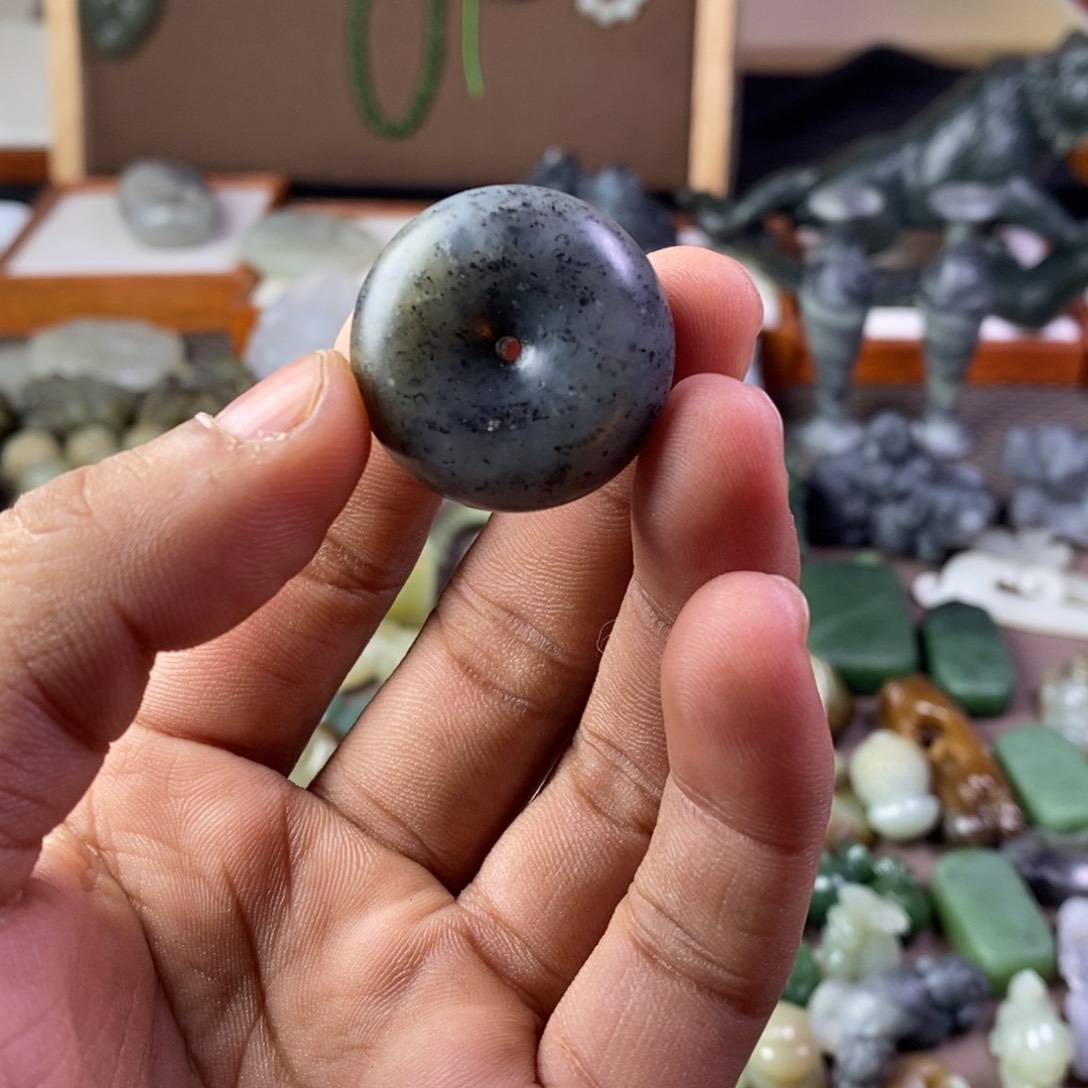 和田玉颈饰未镶嵌仙*