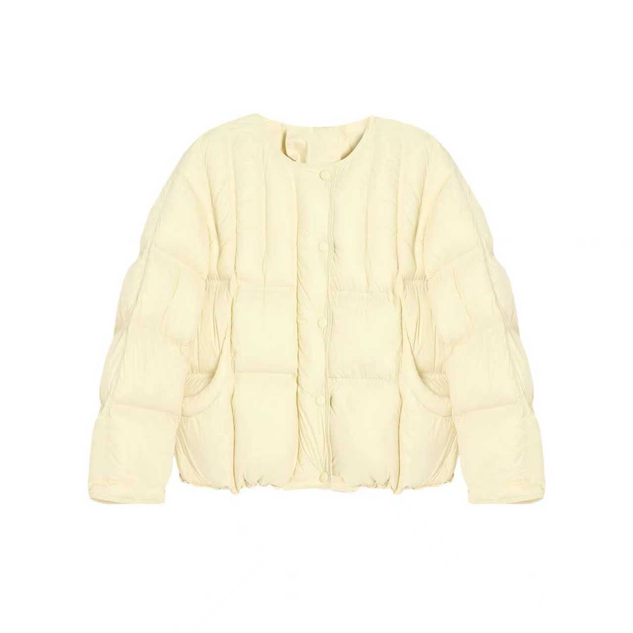 【花好月圆。】极简风慵懒感羽绒服9832