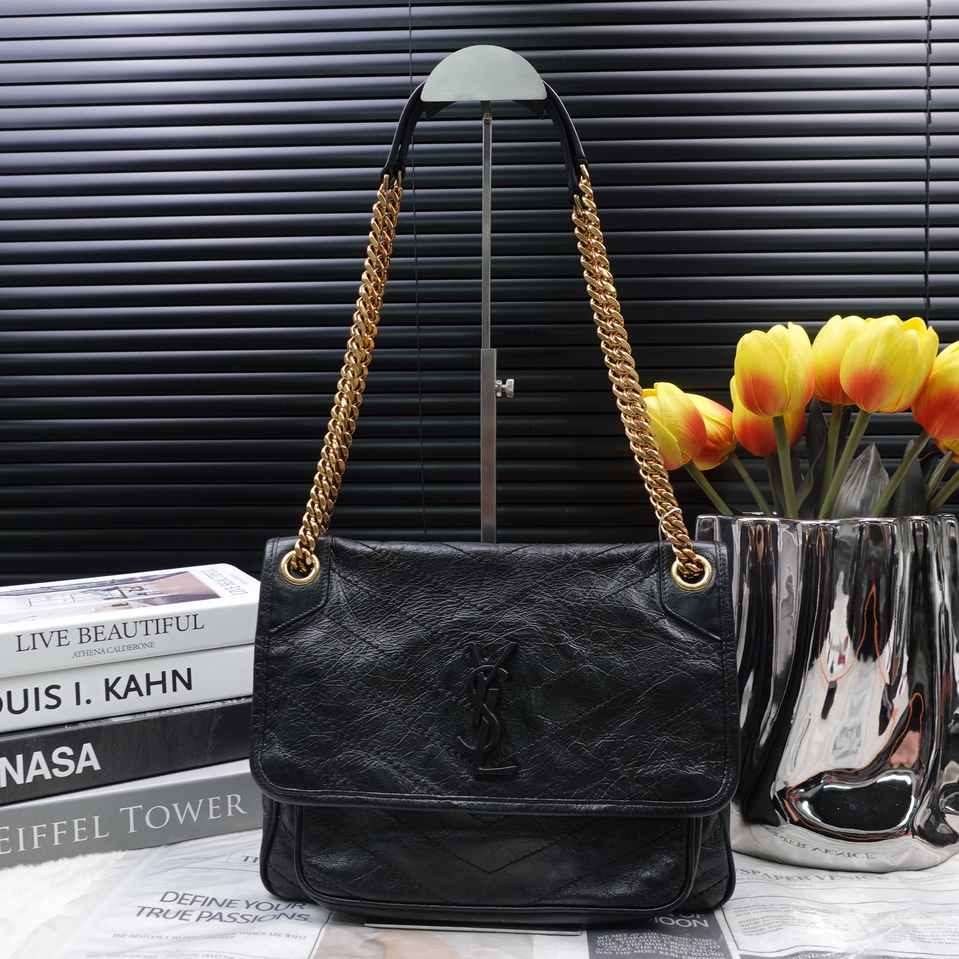 95新 YSL/圣罗兰 单肩包/T20340080