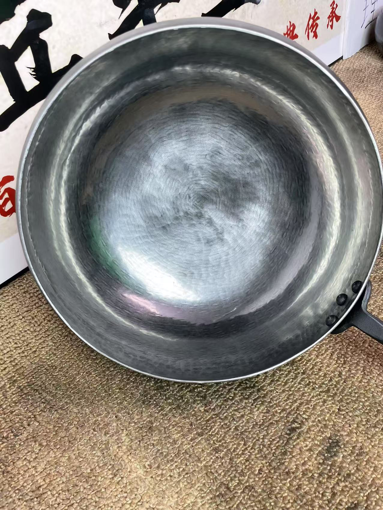 《宗师锻打纯手工大肚锅》三种锤纹精心打造