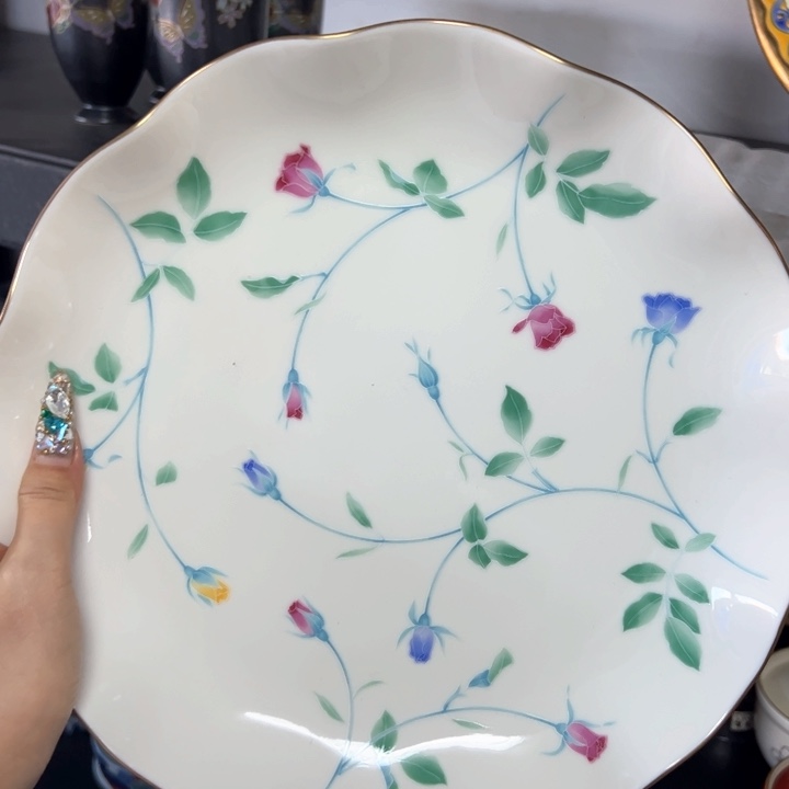 盖碗瓷器直播放漏中