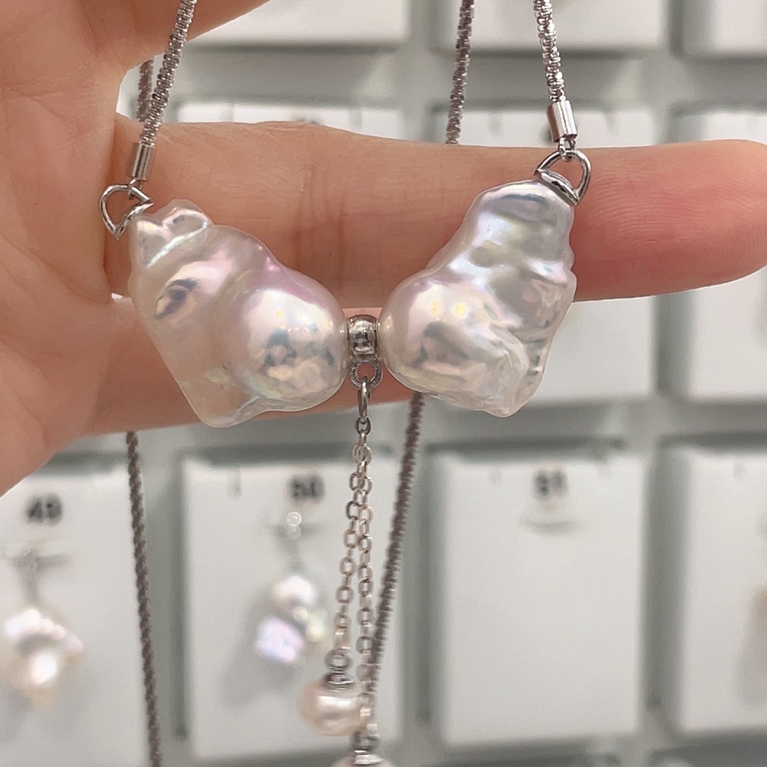 子***烨淡水珍珠颈饰未镶嵌