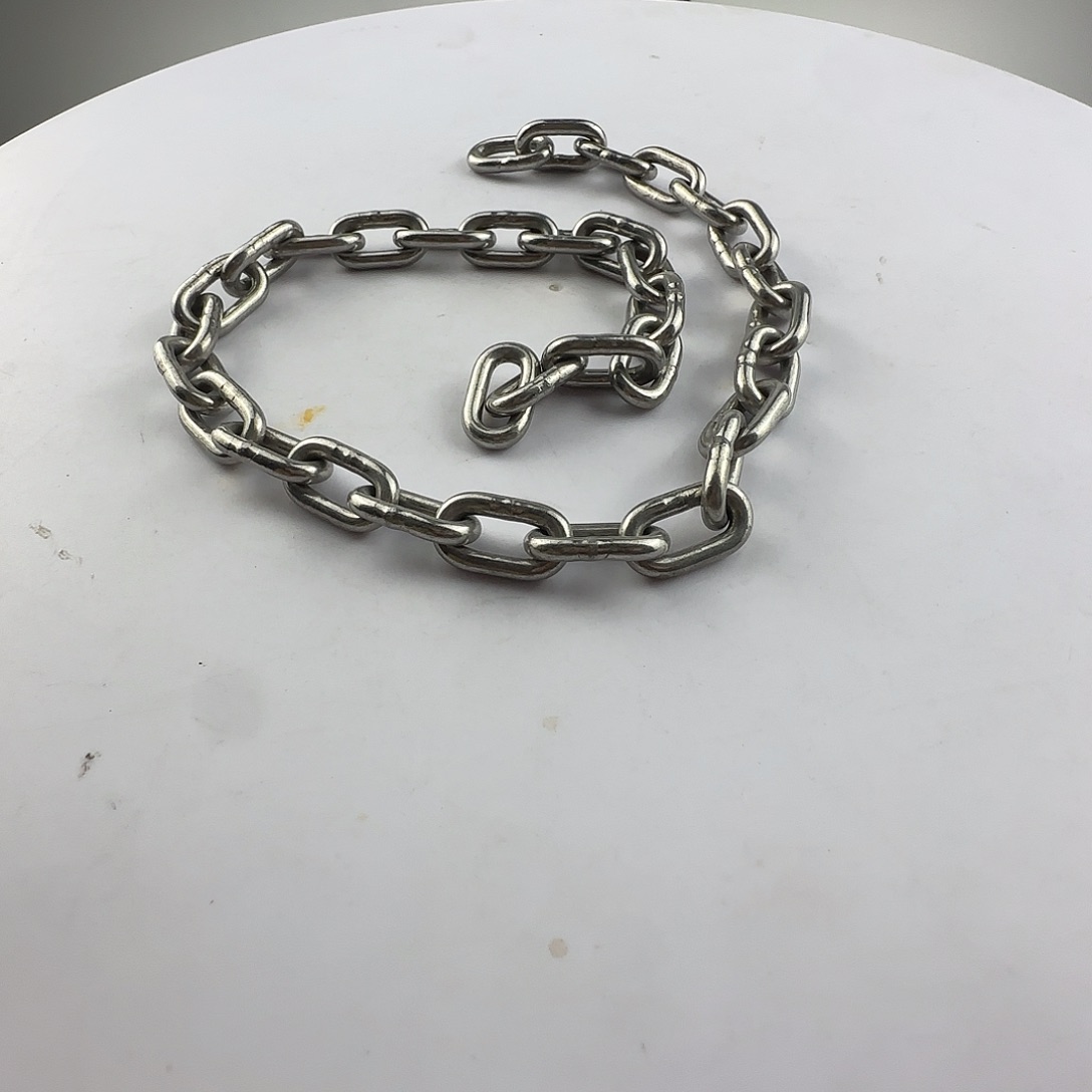 不锈钢短环链条4mm17米×2条