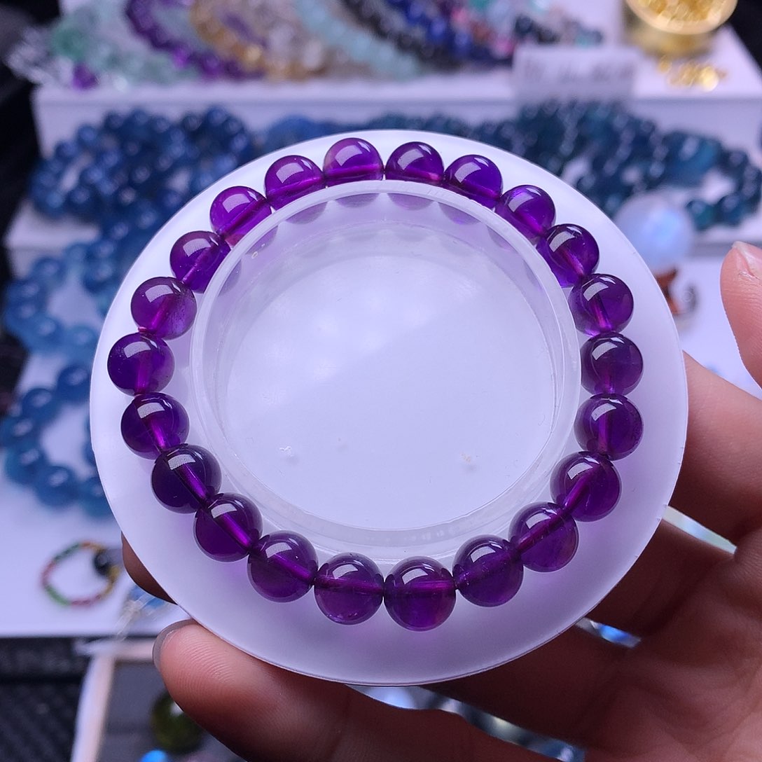 水晶手链未镶嵌多样性