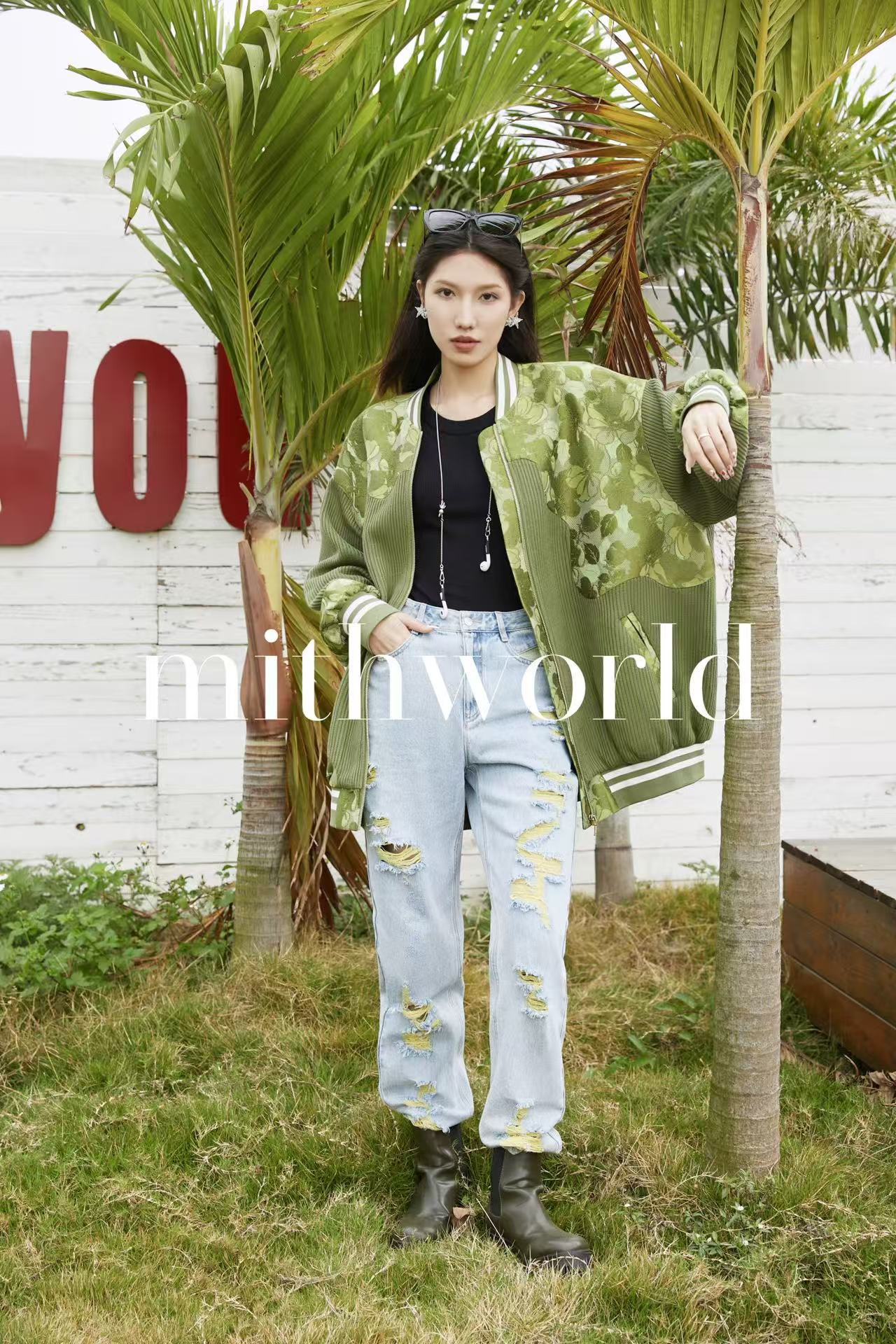 勿拍 找客服4折破洞牛仔裤