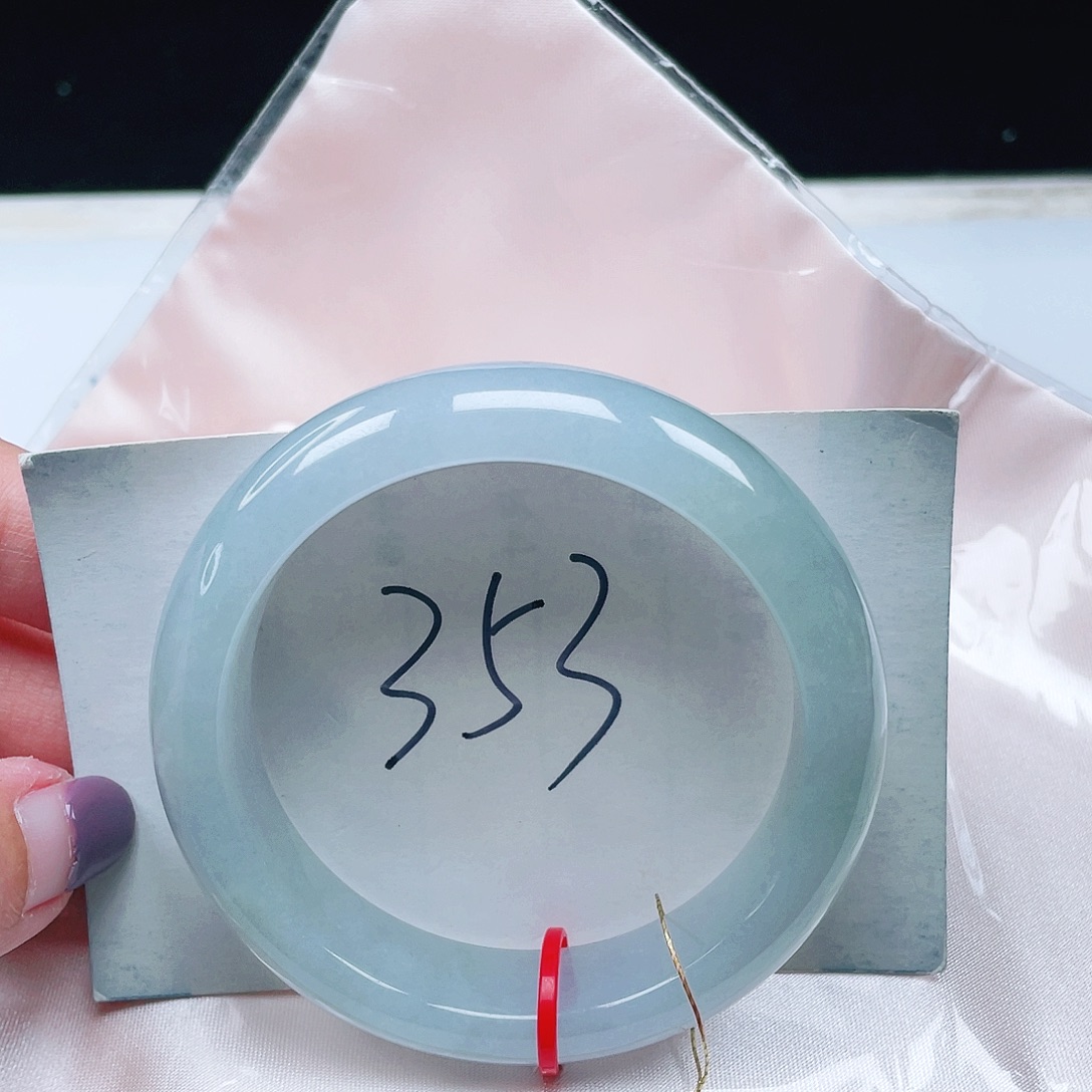 翡翠未镶嵌手镯缅甸翡翠53+