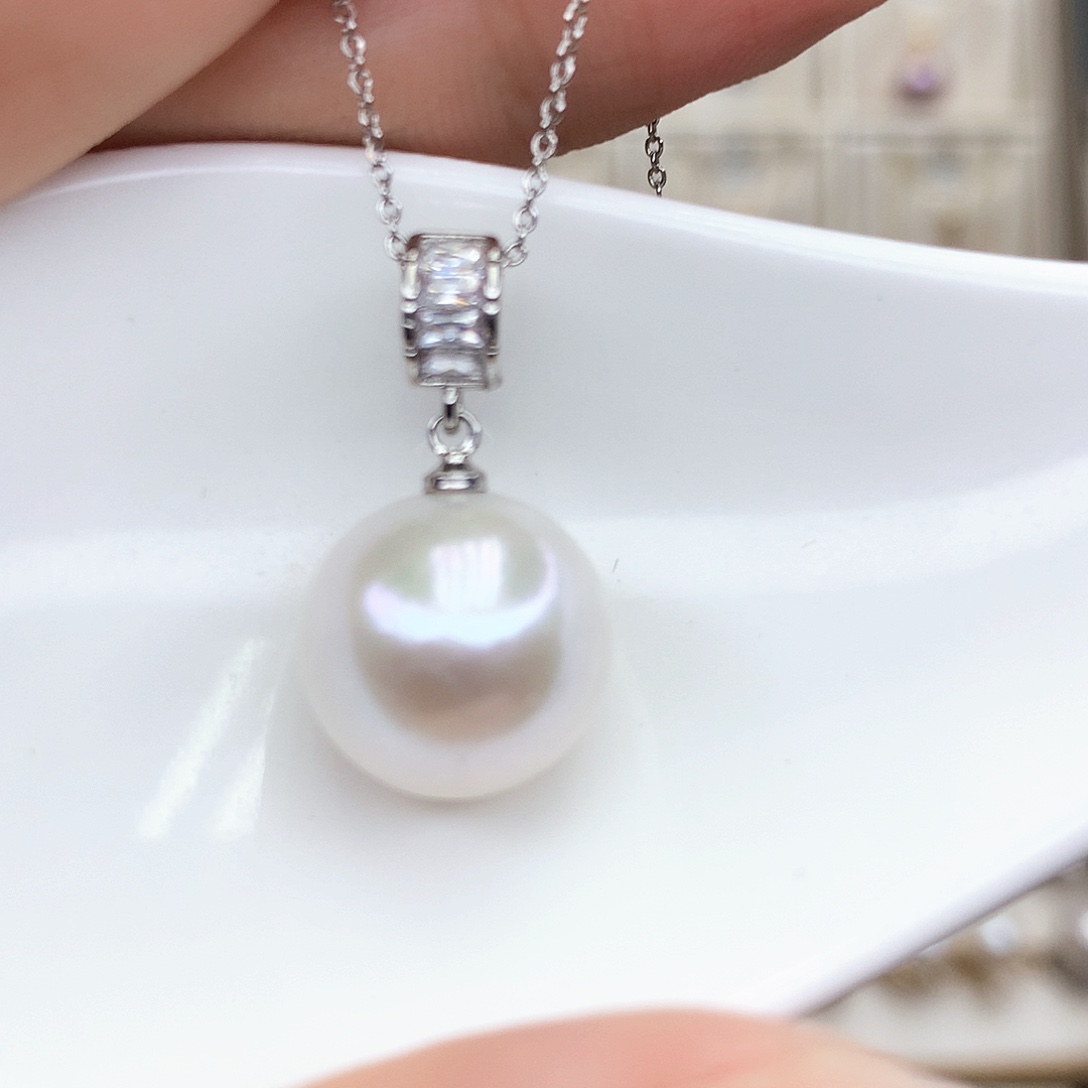 淡水珍珠颈饰合金