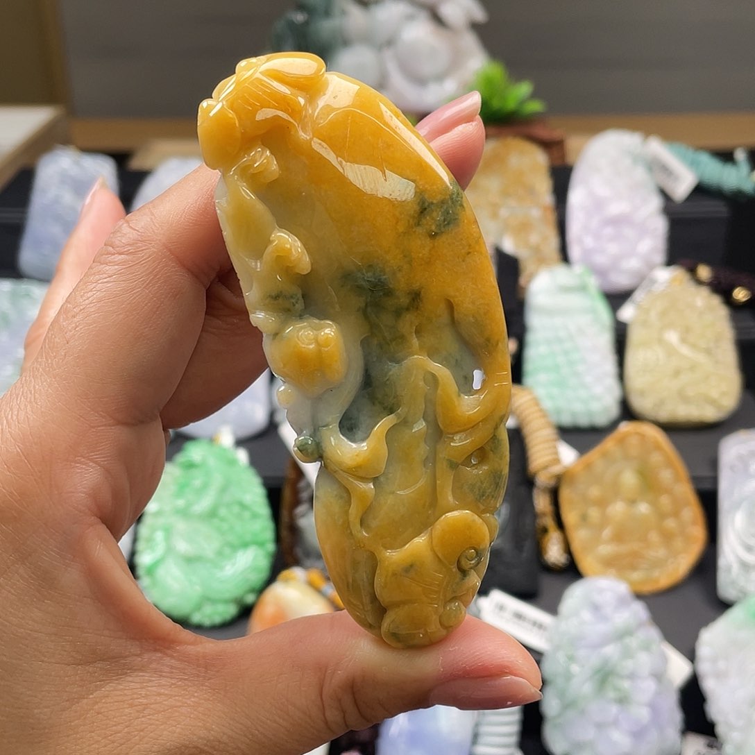 翡翠吊坠(不含链)未镶嵌