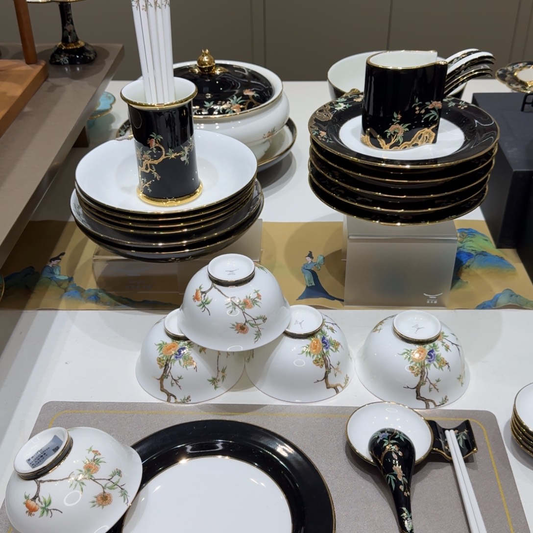 艾***诺玻璃福利44 透6人位餐具