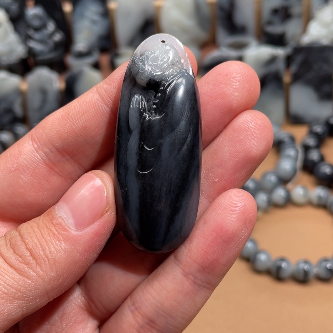 颈饰未镶嵌和田玉用****4