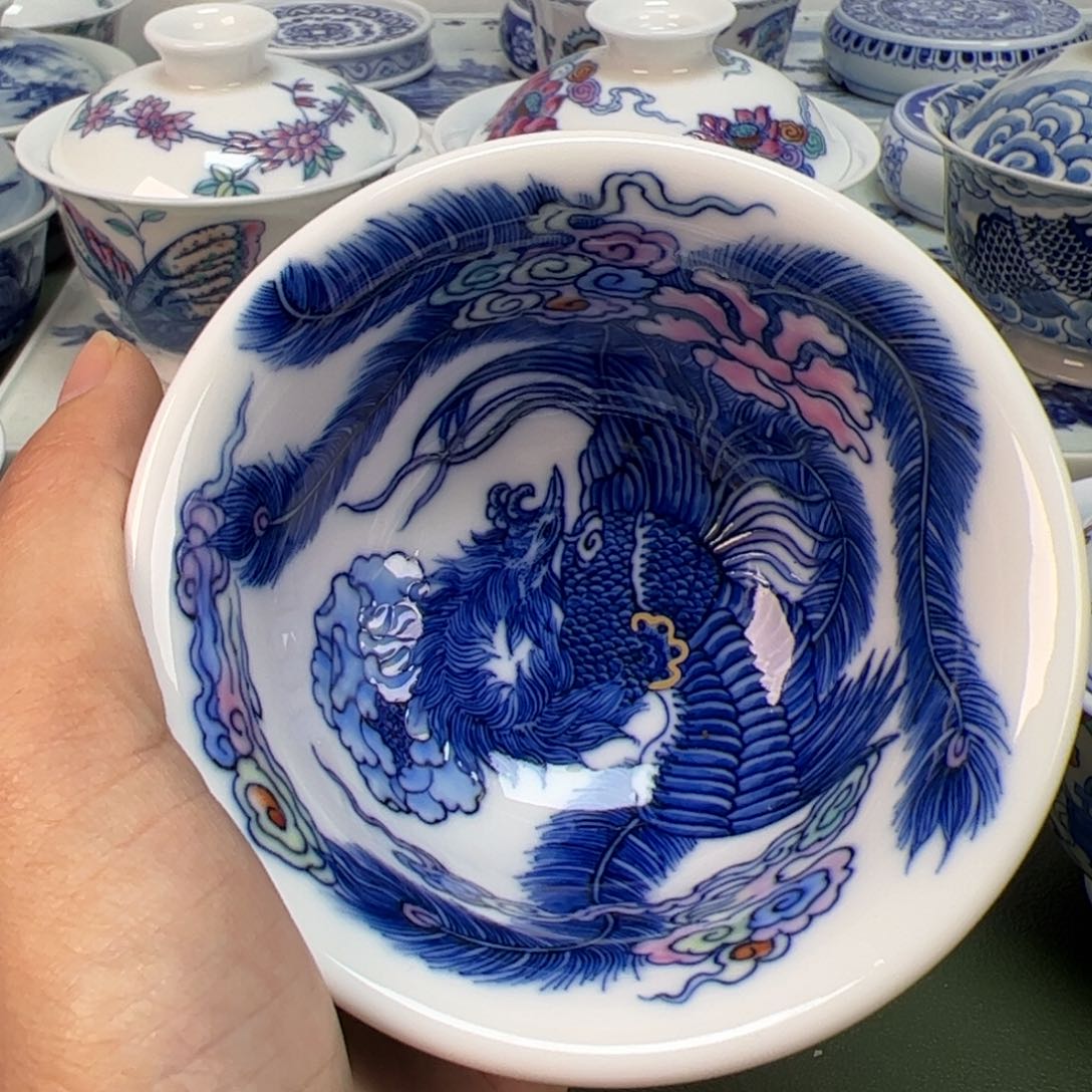 杯景德镇纯手绘茶具