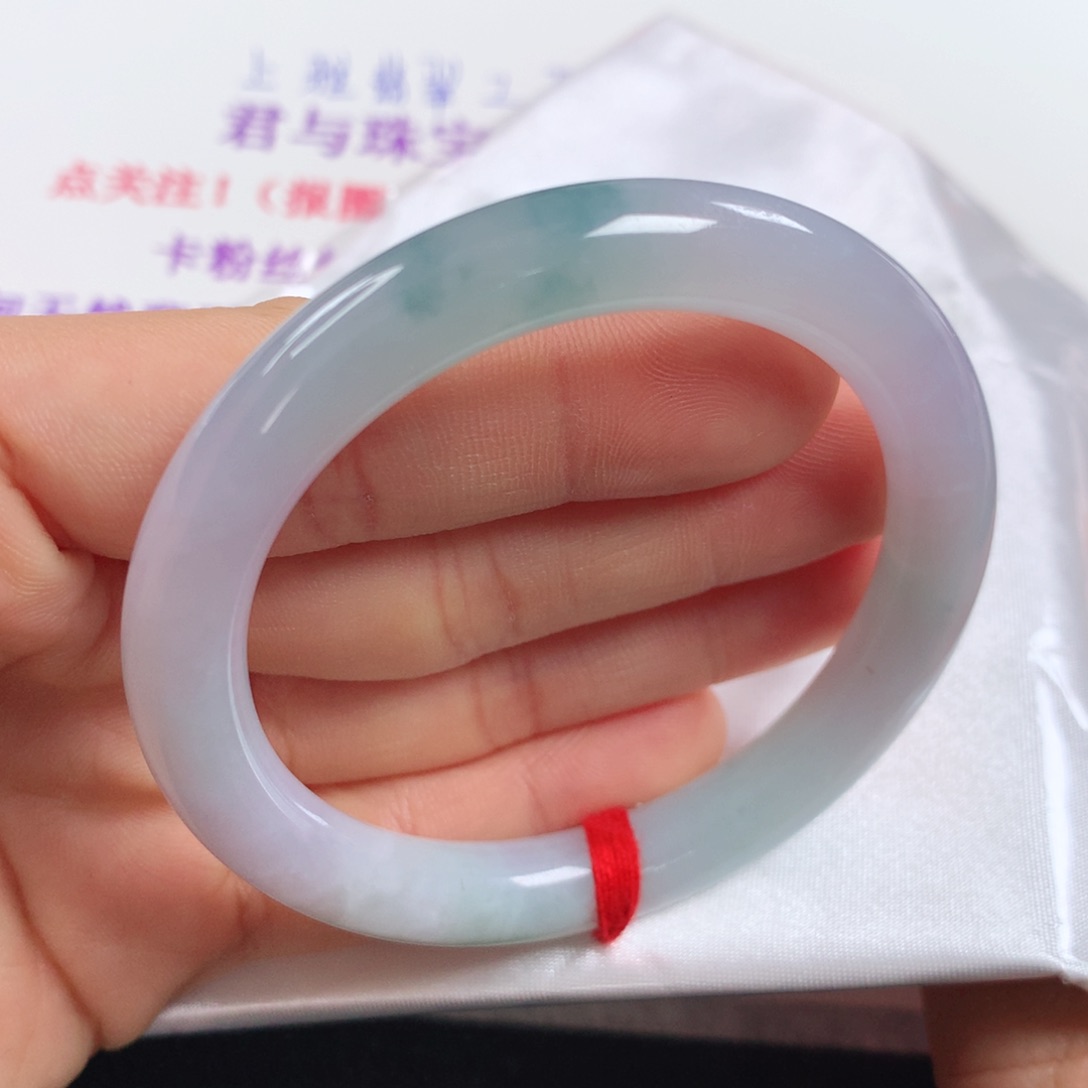 未镶嵌手镯翡翠 圆条②⑤⑦冰莫奈