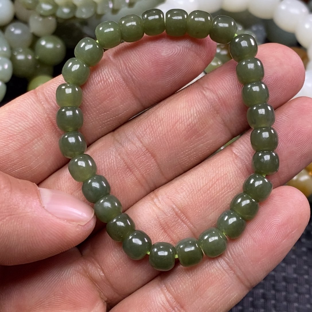 和田玉手链未镶嵌