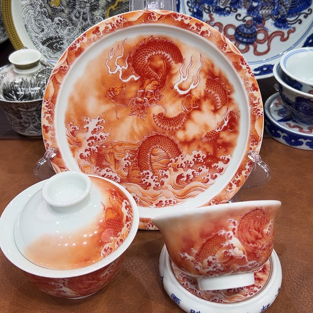 摆件景德镇陶瓷艺术高温