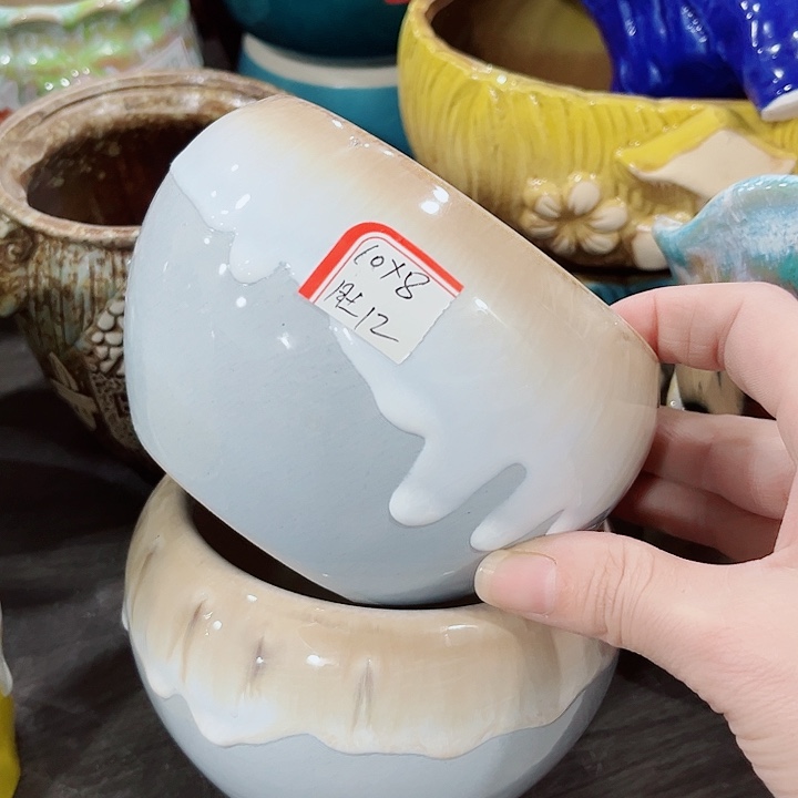 多肉花盆满10元包邮