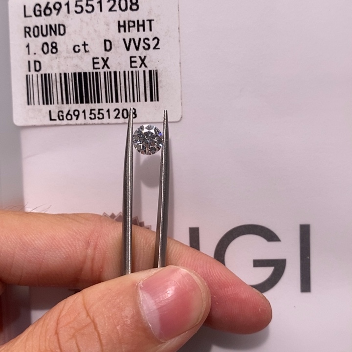 实验室培育钻石裸石未镶嵌