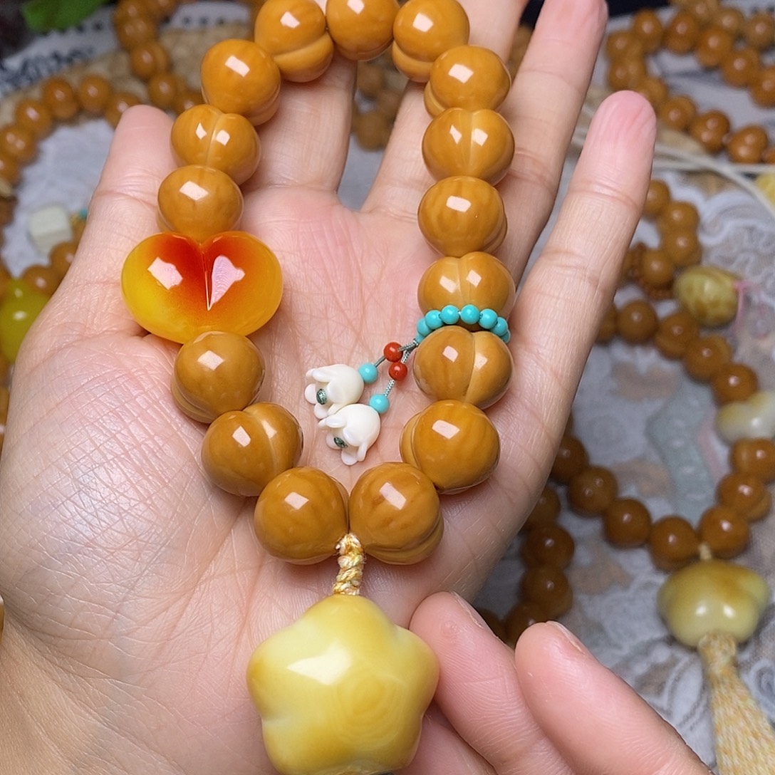 猴头核桃吊坠屁桃15加