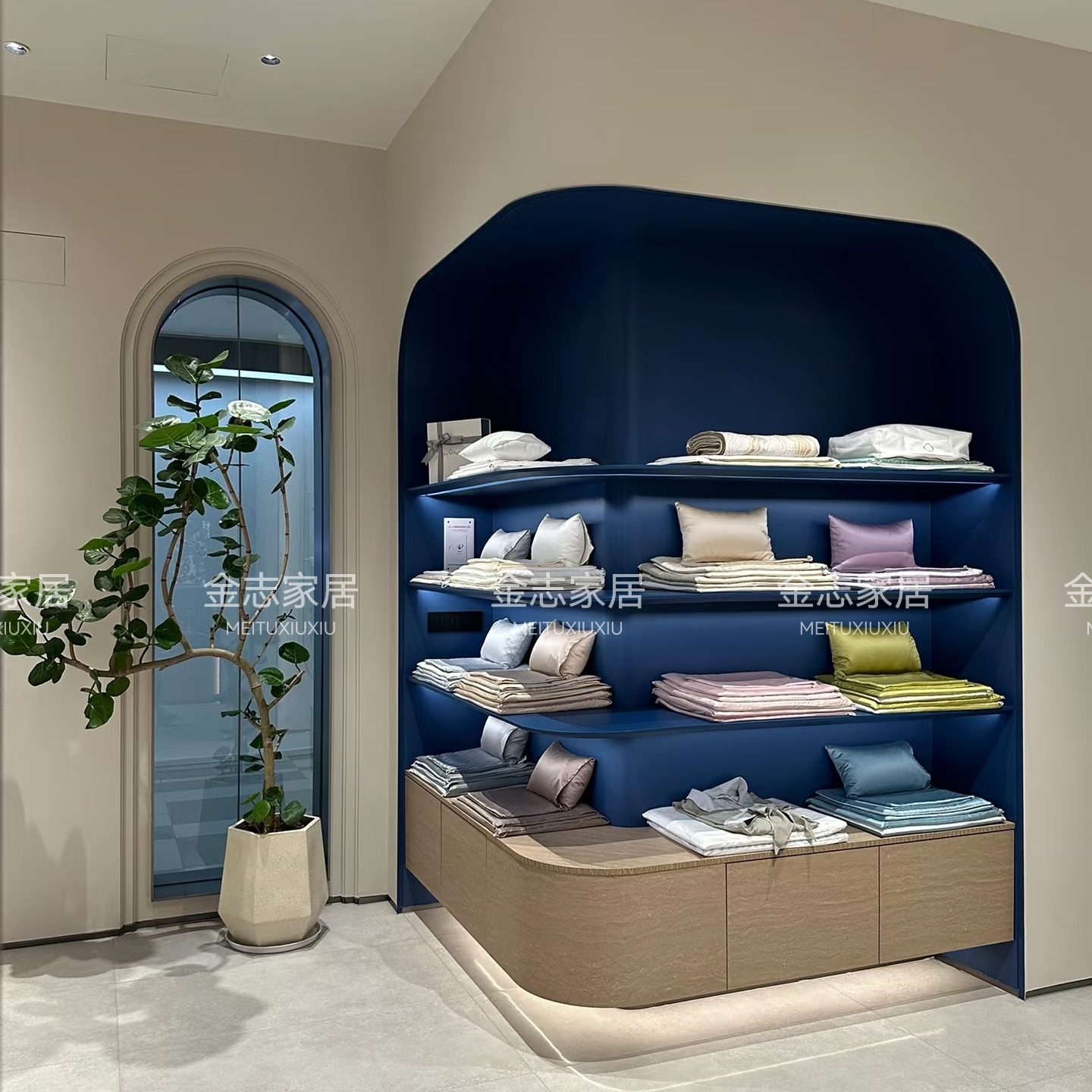 【金志轻奢】高品质天丝棉色织提花匹马棉四件套-浅梦