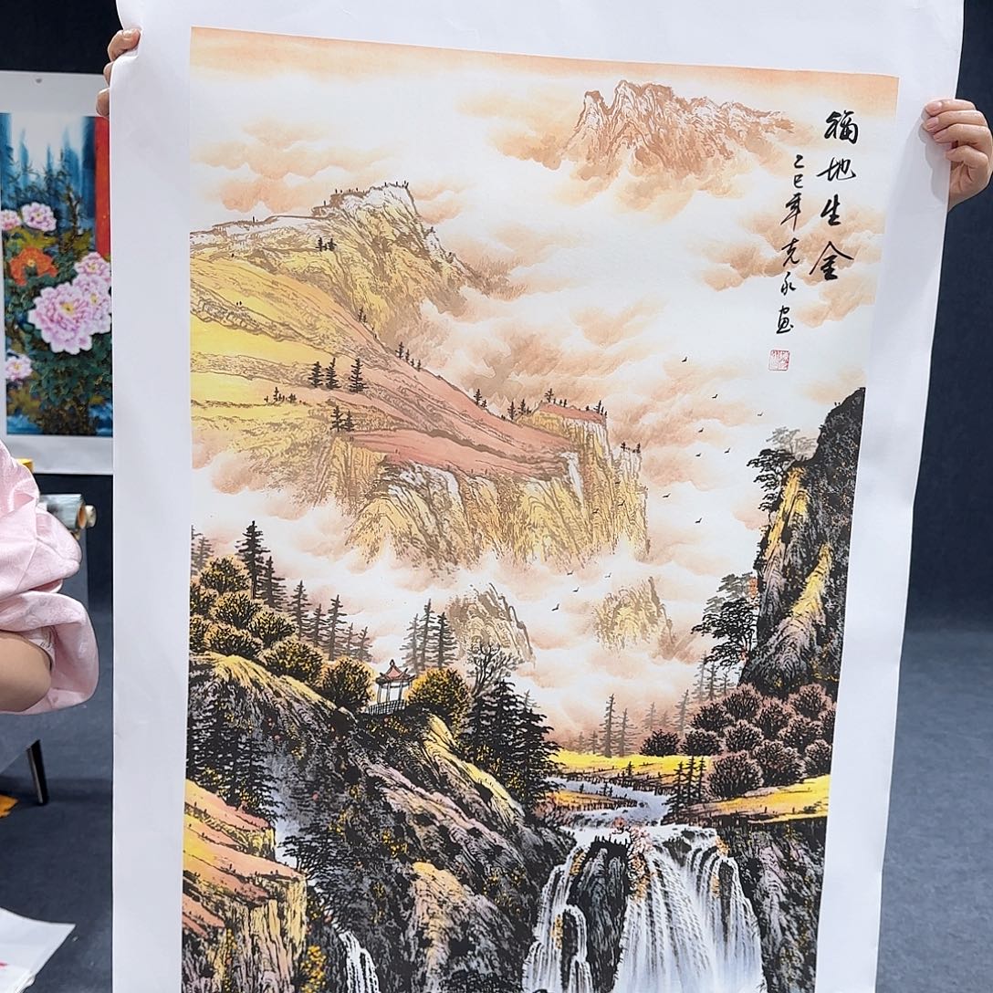 国画好看的一幅国画作品