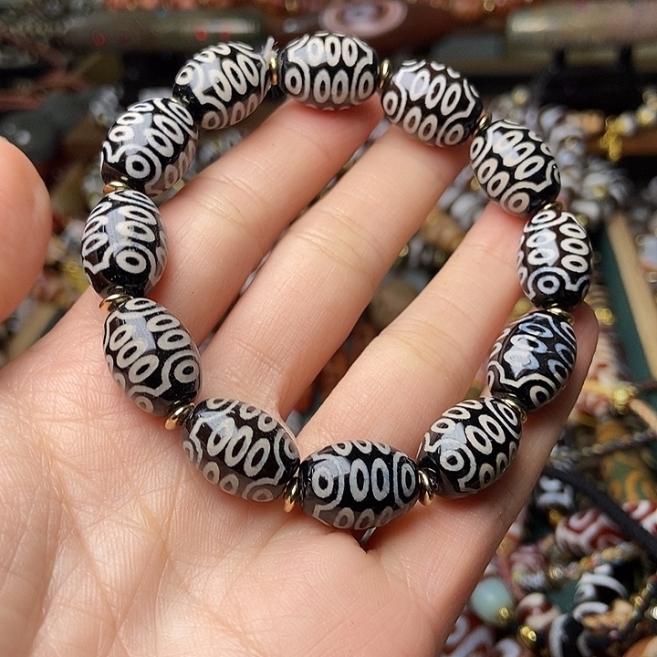 玛瑙/玉髓未镶嵌手链