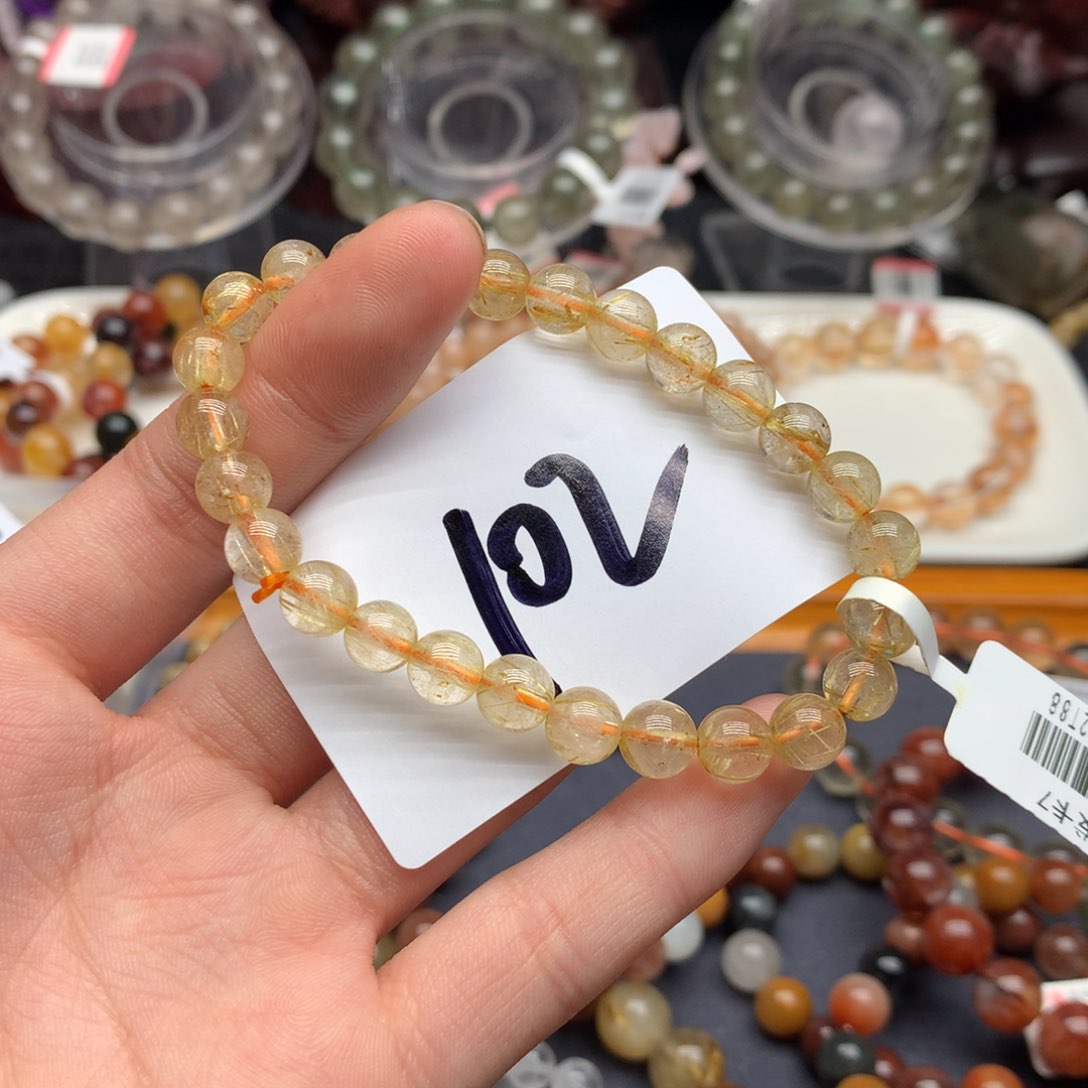 水晶手链未镶嵌天然