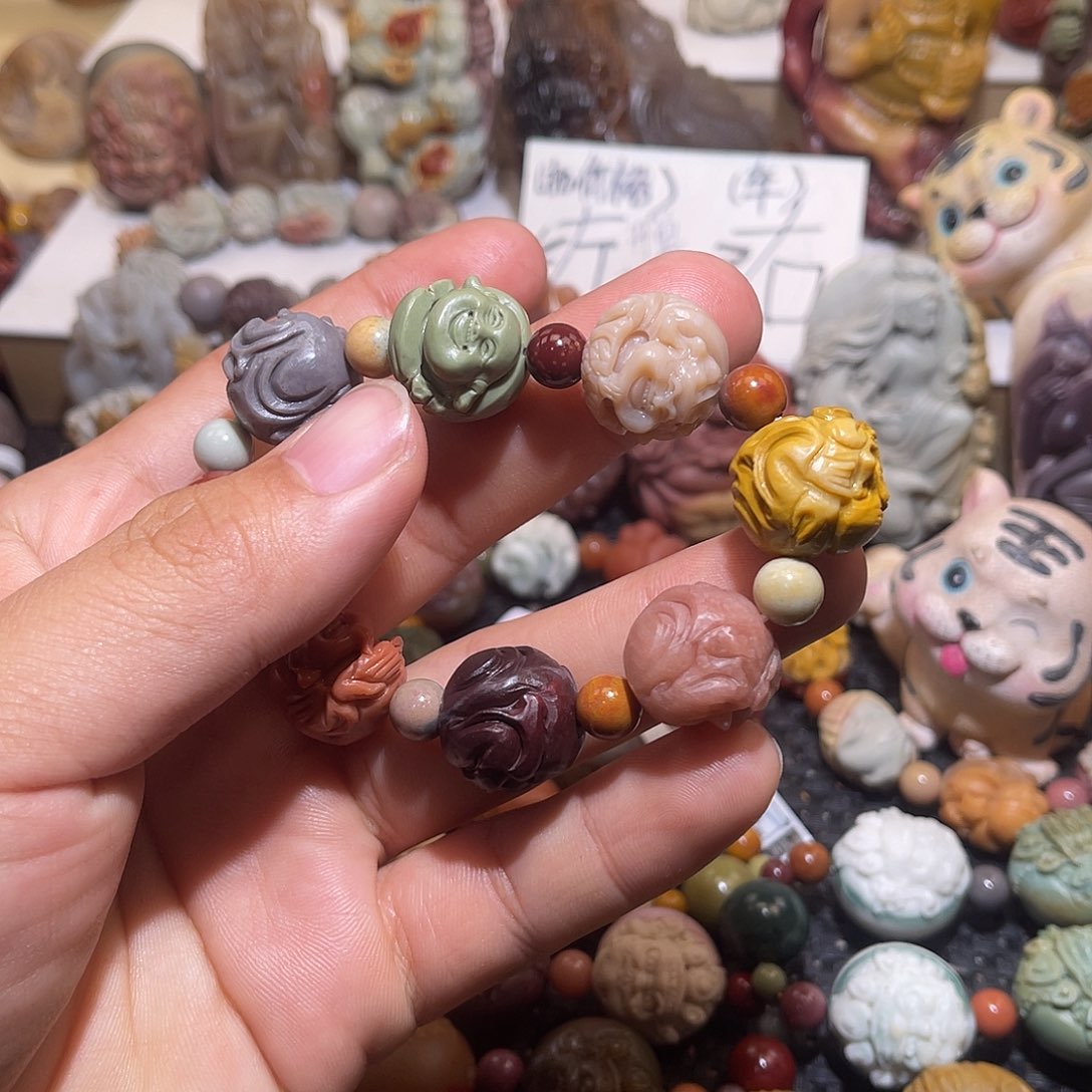 未镶嵌手串石英质玉