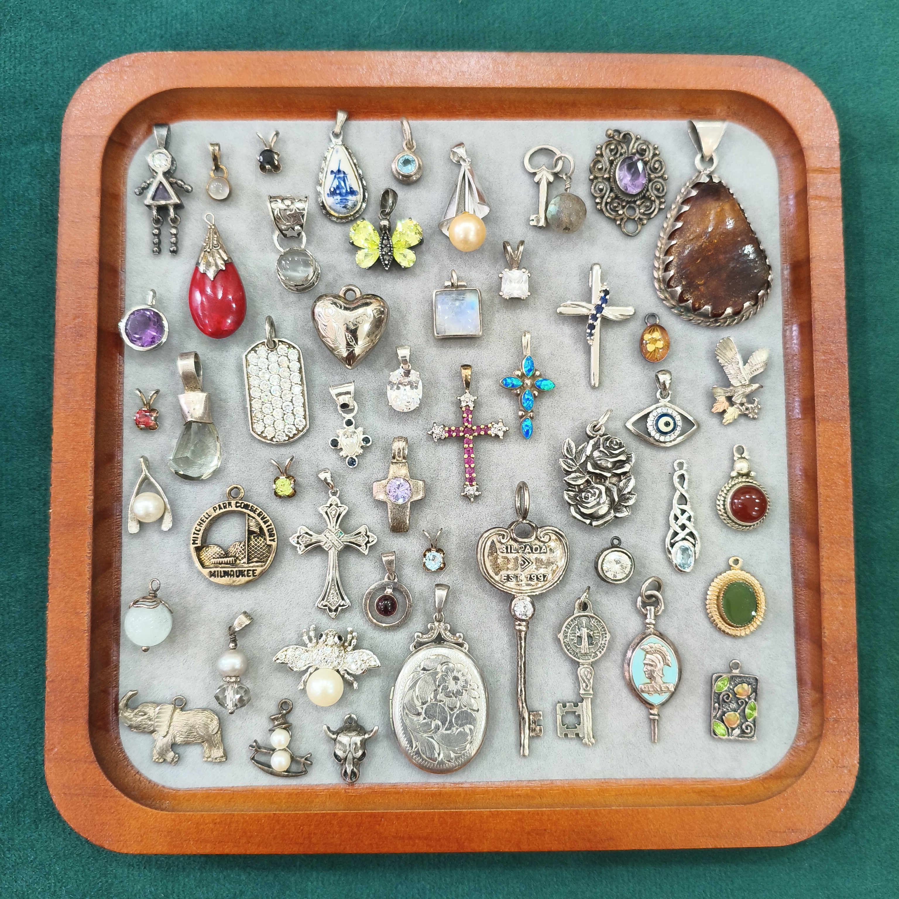 合金吊坠 千玥中古饰品Vintage【一号链接】