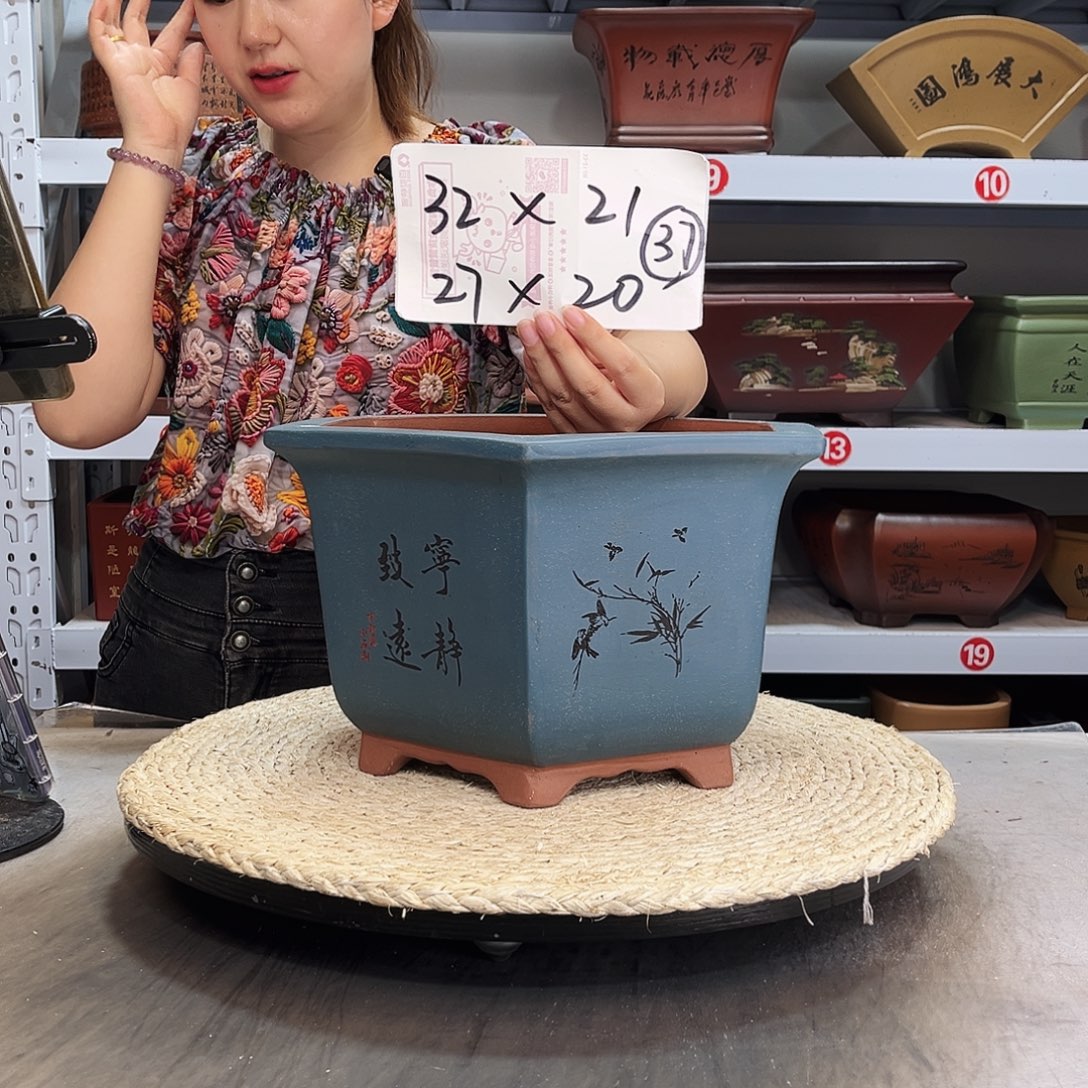 紫砂花盆紫砂花盆