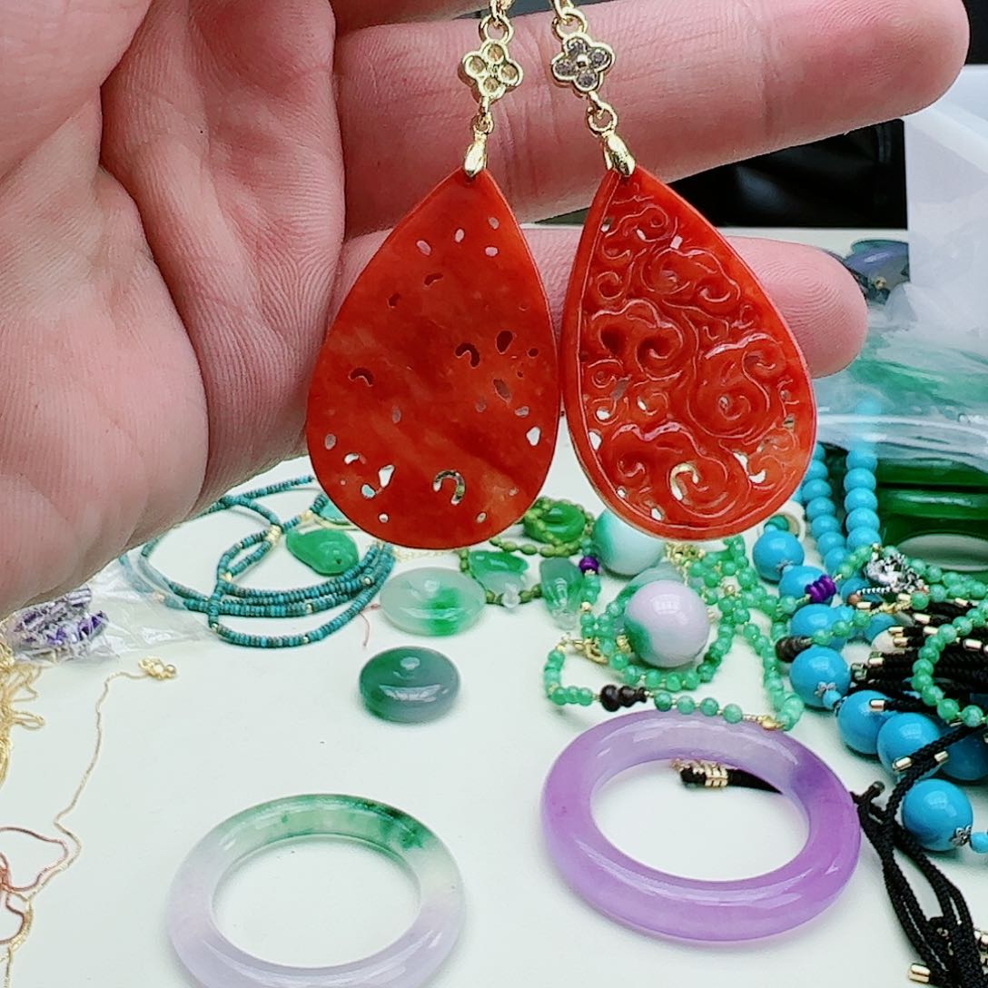 翡翠吊坠(赠链)银S925镶嵌