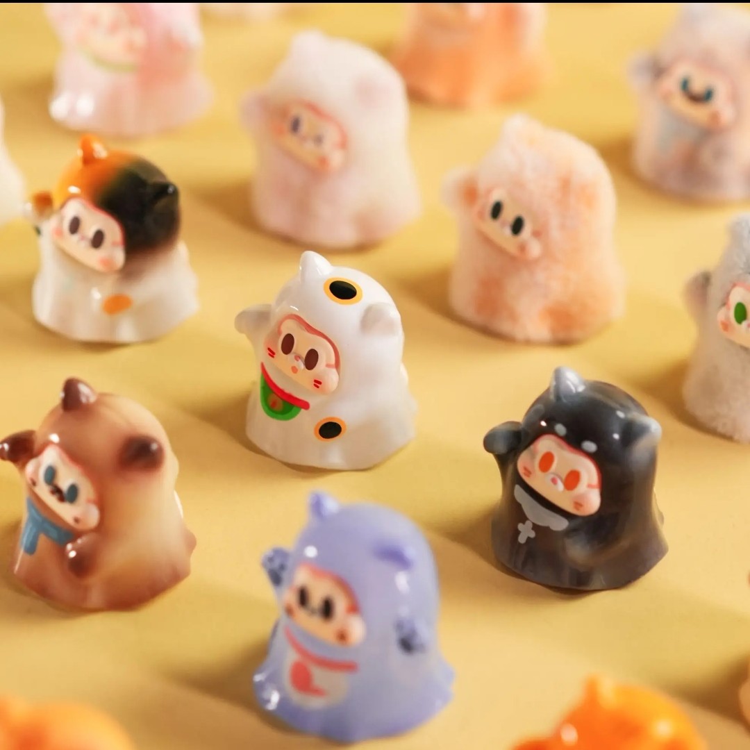 THE SLLO领养幽灵猫系列萌粒盲盒