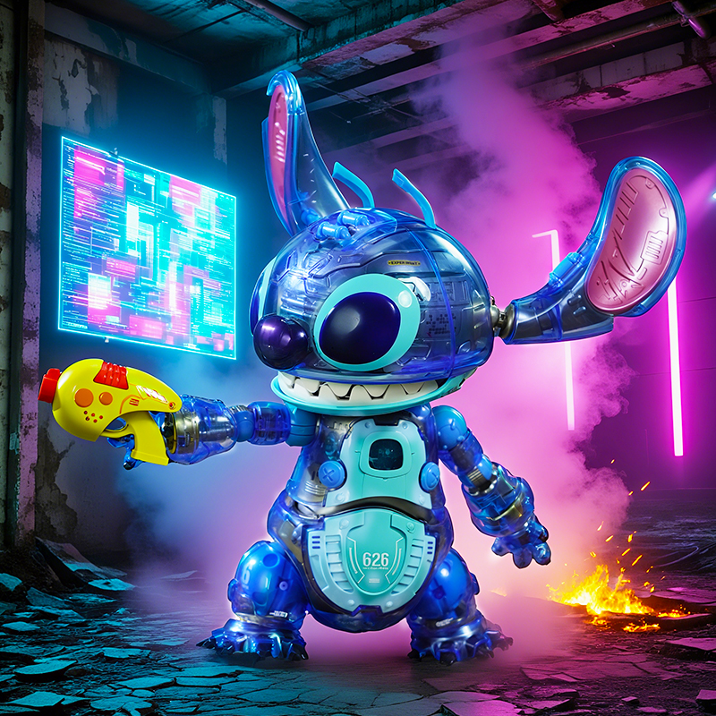 【送礼好物】TOPTOY迪士尼正版史迪奇·626实验拼装大体史迪仔积木