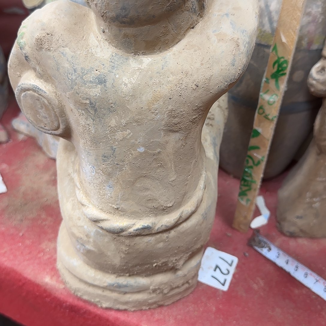 尹***画摆件陶文房四宝精品摆件