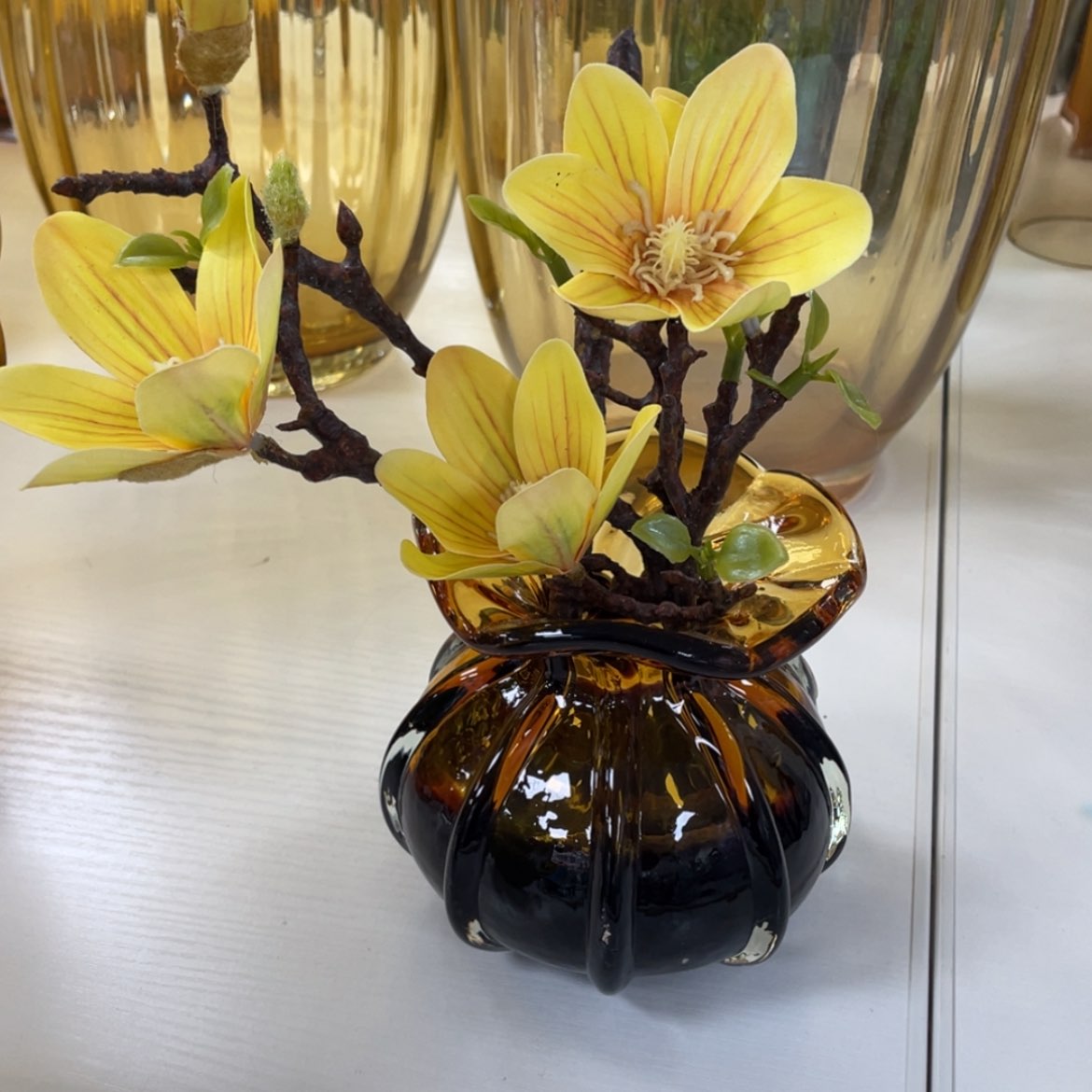 【闪购商品】琉璃一套 手工艺术花瓶