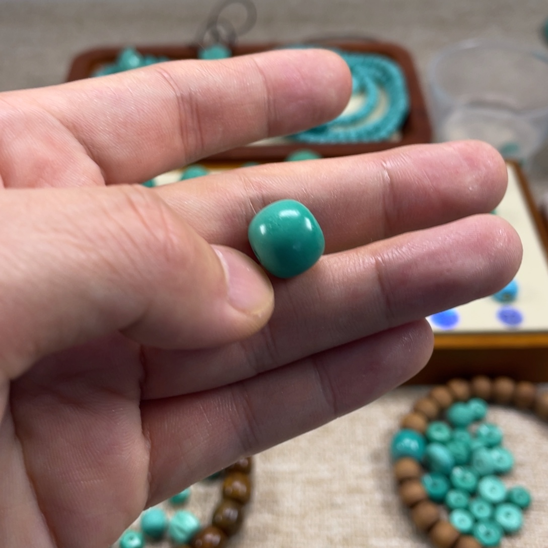 原生态湖北矿小配饰，直径12