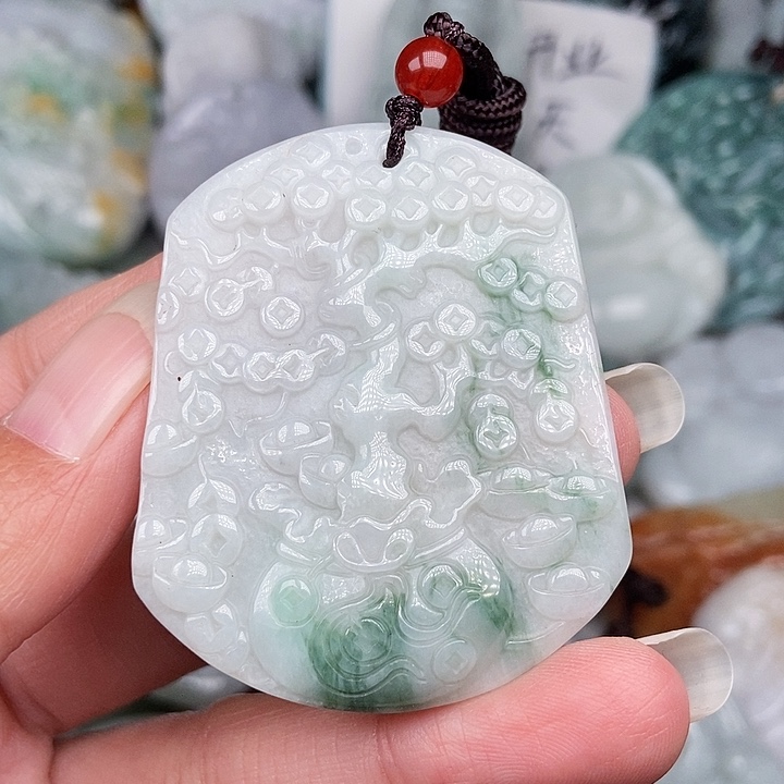 颈饰未镶嵌翡翠翡翠
