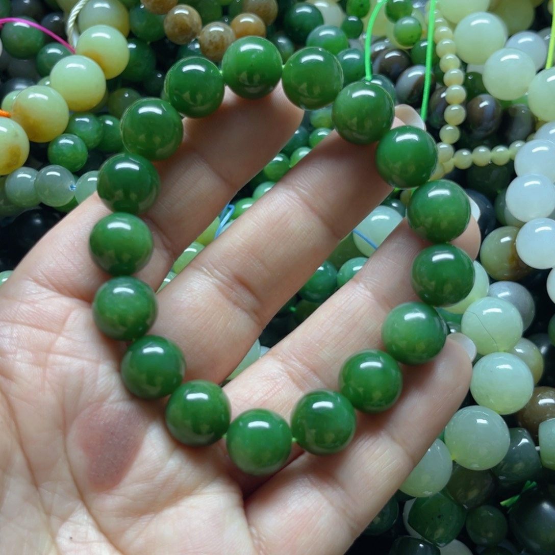 和田玉手链未镶嵌