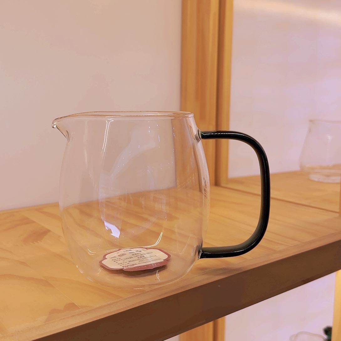 【闪购商品】高硼硅玻璃茶水分离G80湖绿