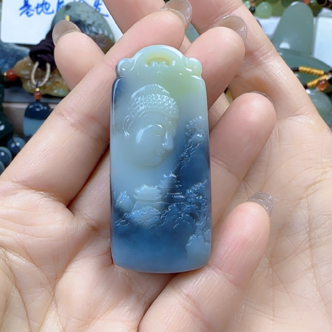 陪***之和田玉未镶嵌颈饰