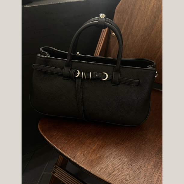 Muse·极简-方寸诗 复古小众 手提法棍包