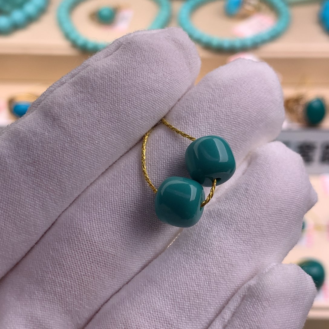 绿松石珠宝奇石未镶嵌