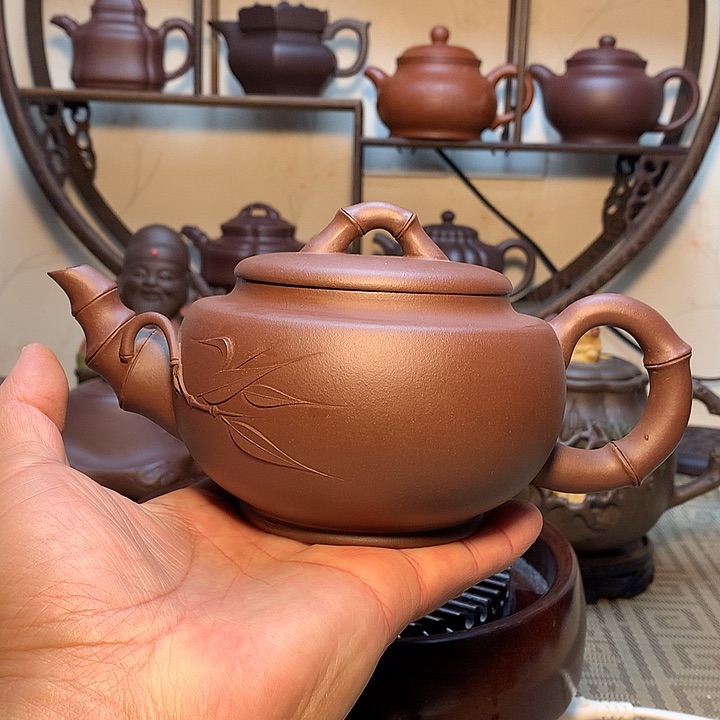 紫砂茶壶沧**粟原矿紫砂壶